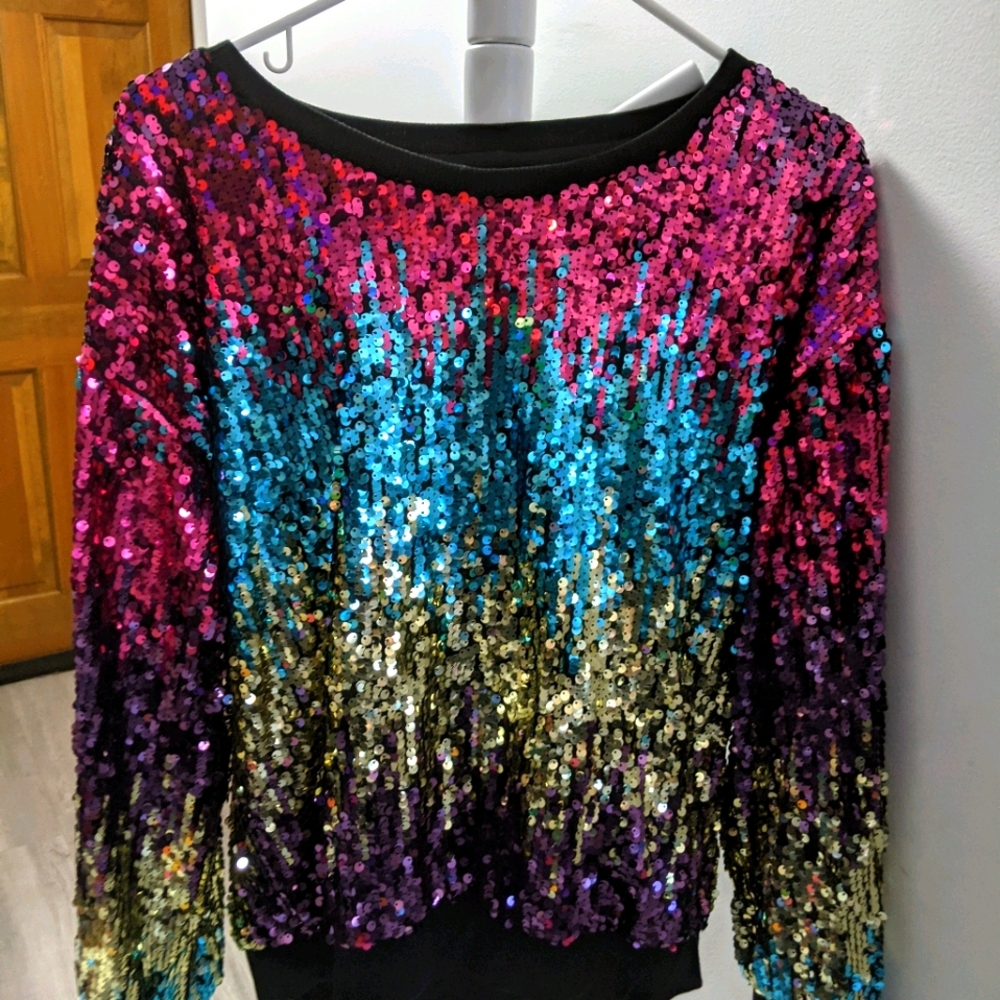 Sequin Sweater